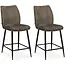 MX Sofa Jefferson dining chair - Taupe (set of 2 chairs) - Copy