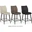 MX Sofa Tabouret de bar Jefferson - anthracite (lot de 2 chaises)