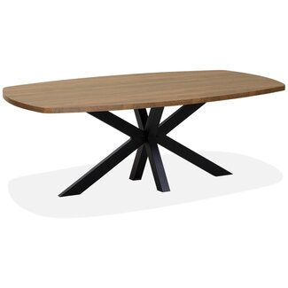 Lamulux Lamulux Danish oval extendable table Mylo 220-277 cm, width 102 cm