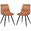 MX Sofa Spot Chair - Cognac (set of 2 chairs)