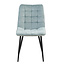 Benoa Chaise de salle à manger Lucille - Harmonie parfaite - Bleu clair (lot de 4)