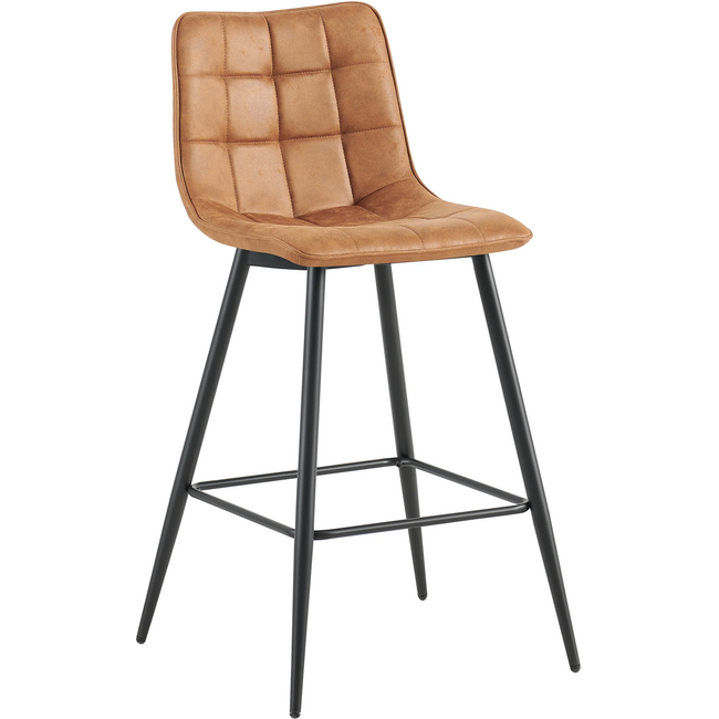 Benoa Barstoel Lucille cognac (set van 4)