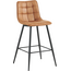 Benoa Tabouret de bar Lucille cognac (lot de 4)
