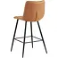 Benoa Lucille cognac bar stool (set of 4)