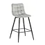 Benoa Tabouret de bar Lucille Perfect Harmony gris (lot de 4)