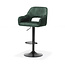 RV Design Tabouret de bar Katy - Tissu vert chasseur Aurora