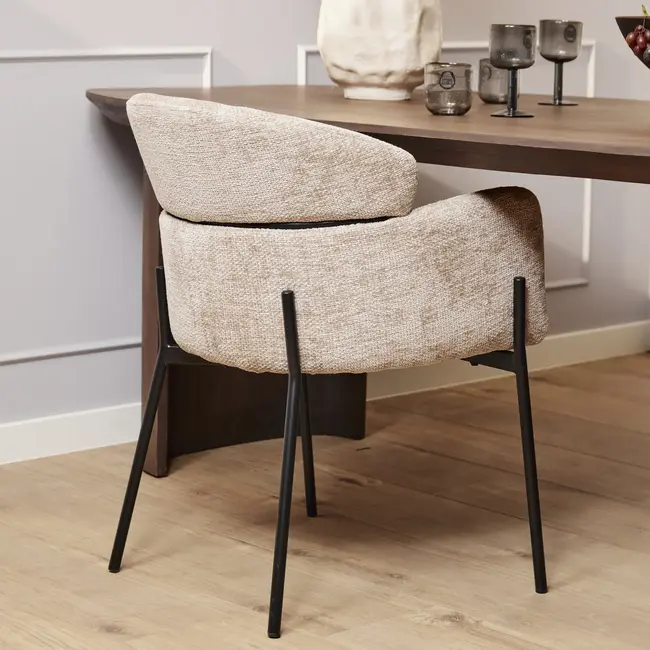 Strafurn Otis Esszimmerstuhl | Beige (2er-Set)