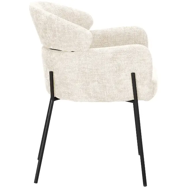 Strafurn Eetkamerstoel Otis | Wit (set van 2)