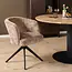 Strafurn Dining Chair Demi - Cinnamon - Black Legs - With Armrests - Set of 2 Chairs