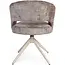 Strafurn Esszimmerstuhl Demi – Tonfarben – Sandfarbene Beine – Mit Armlehnen – 2er-Set