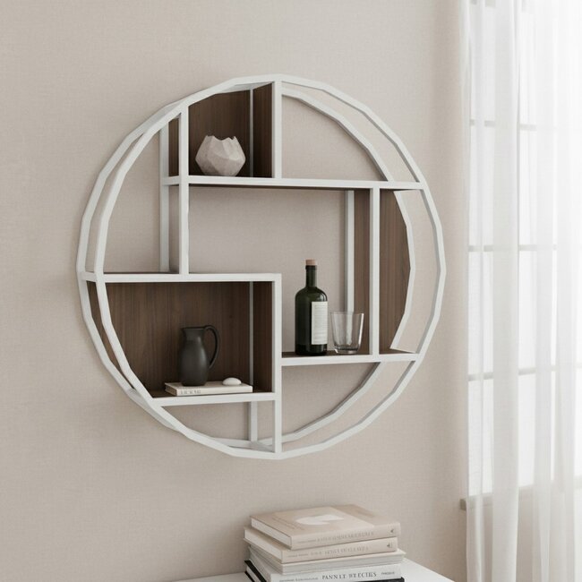MySons Tobago round wall rack