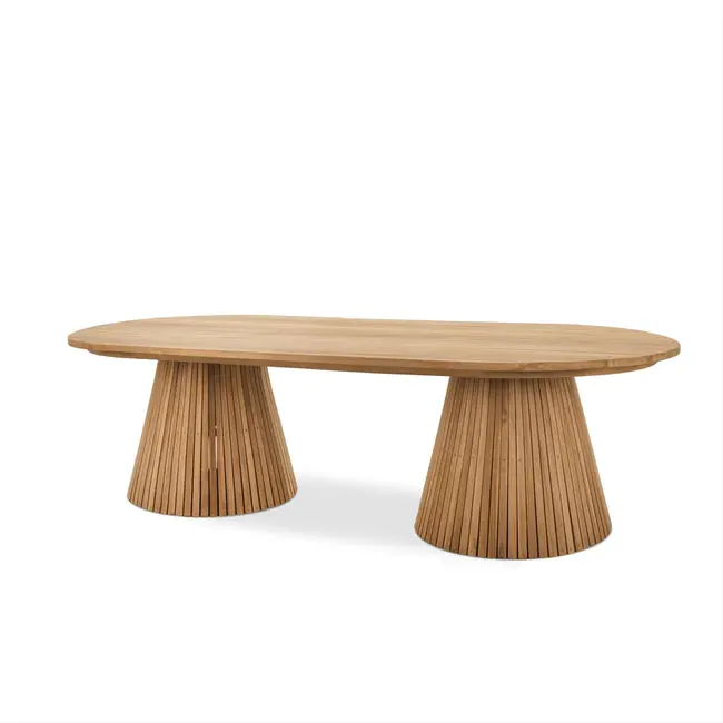 Benoa Table de jardin en teck Mirai - 300 cm