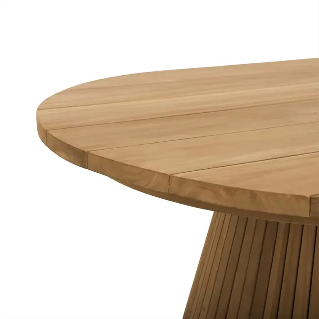 Benoa Table de jardin en teck Mirai - 300 cm