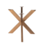 Starfurn Matrix leg - oval/rectangle - bronze