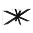 Starfurn Noga Matrix - owalna/prostokątna - czarna