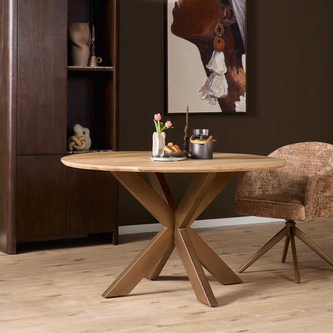 Strafurn Jambe Matrix | ronde | bronze