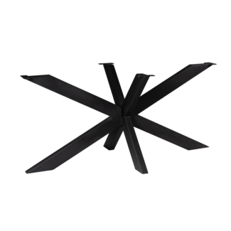 Strafurn Matrix leg - oval/rectangle - black