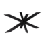 Starfurn Pied Matrix - ovale/rectangle - noir