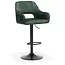 RV Design Katy bar stool - Aurora Hunter green fabric