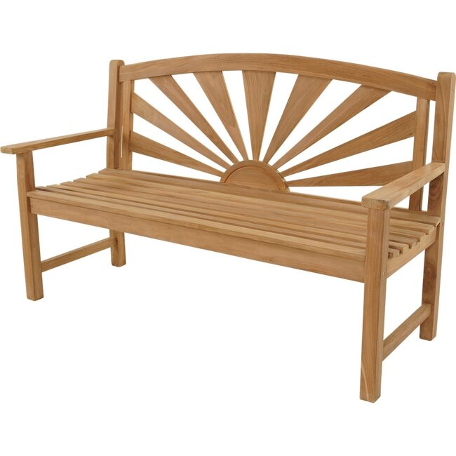 Lesli Living Teakbank Sunburst 156 cm