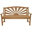 Lesli Living Banc en teck Sunburst 156 cm