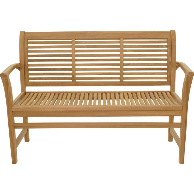 Lesli Living Ławka tekowa Stripe 142 cm