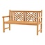 Lesli Living Teakholzbank Cross 150 cm