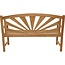 Lesli Living Banc en teck Sunburst 156 cm