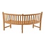 Lesli Living Banc rond en teck 200 cm