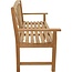 Lesli Living Banc en teck Sunburst 156 cm