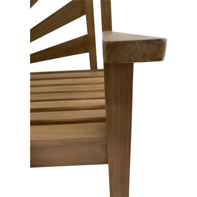 Lesli Living Teakbank Sunburst 156 cm