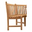 Lesli Living Banc rond en teck 200 cm