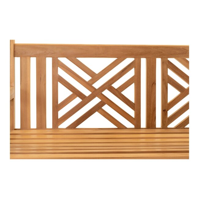 Lesli Living Teakbank Cross 150 cm