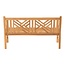 Lesli Living Banc en teck Cross 150 cm