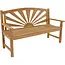 Lesli Living Teakbank Sunburst 156 cm