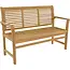 Lesli Living Ławka tekowa Stripe 142 cm