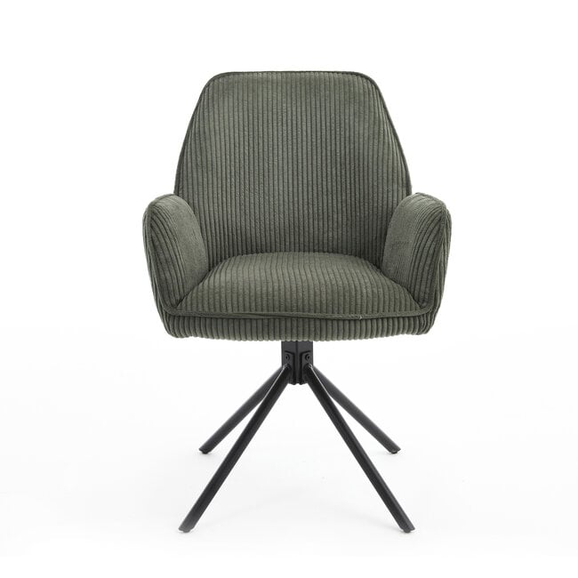 Benoa Noah Hyper Dining Chair Dark Green (set of 2 chairs)