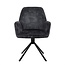Benoa Eetkamerstoel Noah Antraciet (set van 2 stoelen)