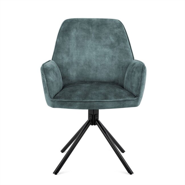 Benoa Eetkamerstoel Noah Adore Ocean (set van 2 stoelen)