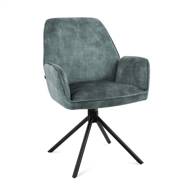 Benoa Eetkamerstoel Noah Adore Ocean (set van 2)