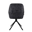 Benoa Eetkamerstoel Noah Antraciet (set van 2 stoelen)