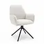 Benoa Eetkamerstoel Noah Boucle Beige (set van 2 stoelen)