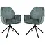 Benoa Eetkamerstoel Noah Adore Ocean (set van 2 stoelen)