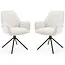 Benoa Eetkamerstoel Noah Hyper Taupe (set van 2 stoelen)