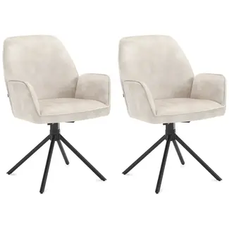 Benoa Noah Oyster Dining Chair (set of 2 chairs)