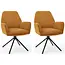 Benoa Eetkamerstoel Noah Hyper Curry (set van 2 stoelen)
