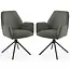 Benoa Eetkamerstoel Noah Hyper donkergroen (set van 2 stoelen)