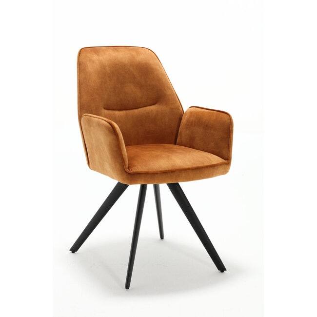 Starfurn Nova Dining Chair - Gold (set of 2)