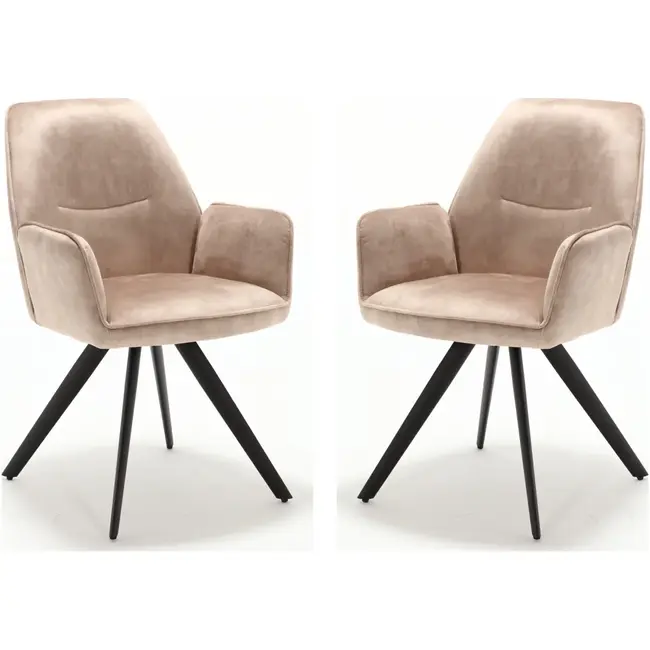 Starfurn Nova Dining Chair - Beige (set of 2)