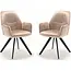 Starfurn Nova Esszimmerstuhl - Beige (2er-Set)